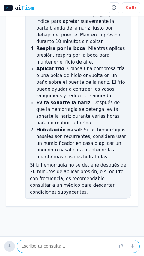 Conversación con Dr. Carlos - Primeros Auxilios en aiTism