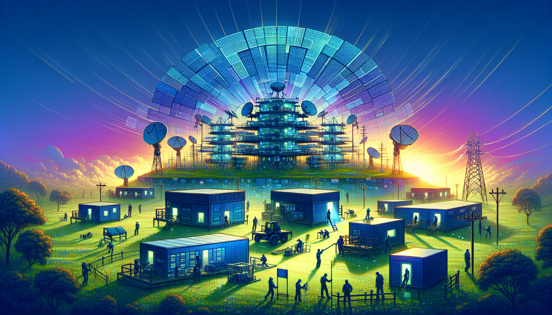 Oportunidades de IA en campamentos de datos