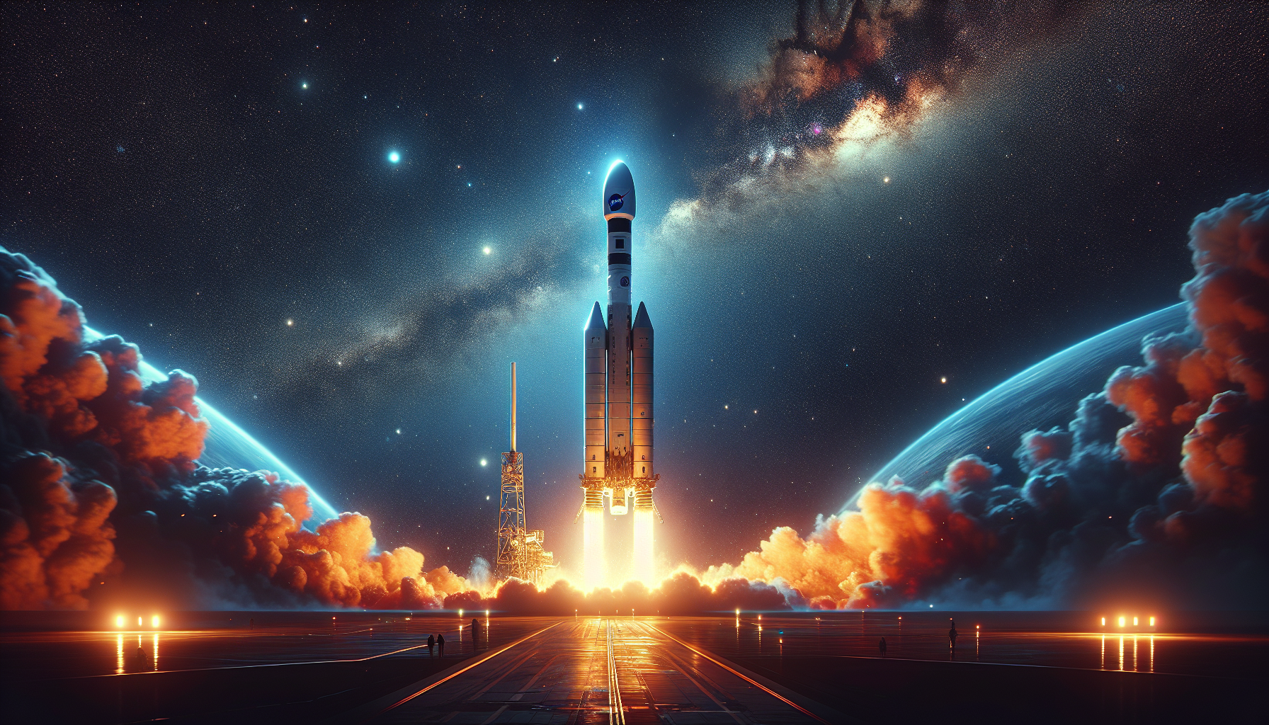 lanzamiento del cohete artemis de la nasa