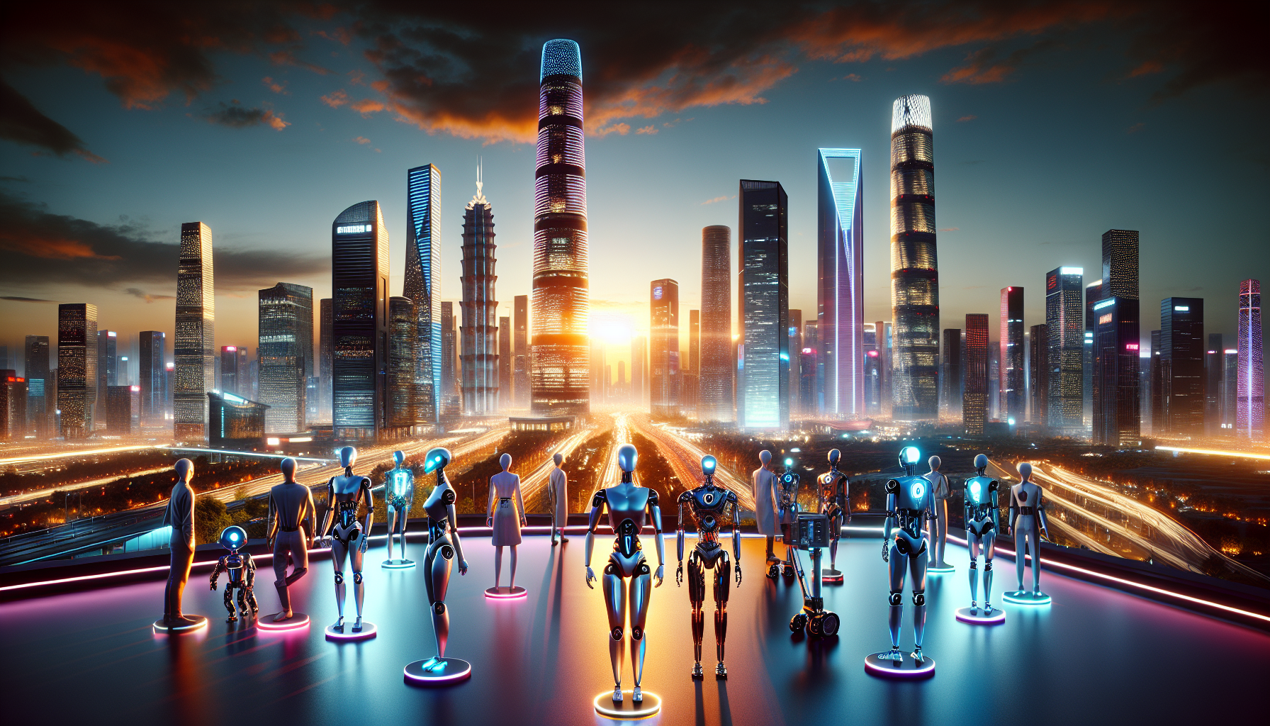 China lidera en robots humanoides